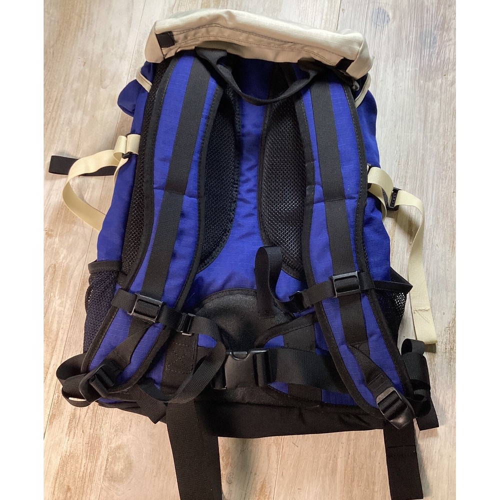 REI Half Dome hiking Backpack Gorpcore Outdoors Camping Blue Black White - Picture 3 of 5